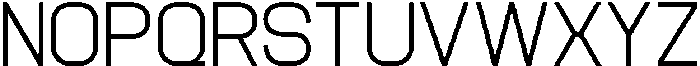 Aero Maze Extra Light otf (200) Font UPPERCASE