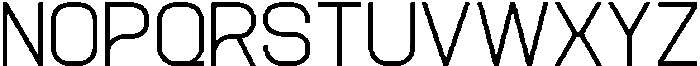 Aero Maze Extra Light otf (200) Font LOWERCASE