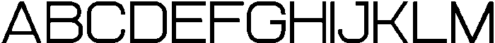 Aero Maze Light Expanded otf (300) Font UPPERCASE