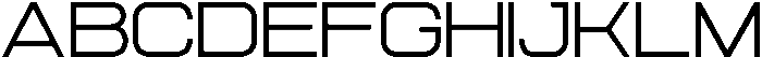 Aero Maze Light Extra Expanded otf (300) Font UPPERCASE