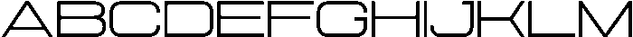 Aero Maze Light Ultra Expanded otf (300) Font UPPERCASE