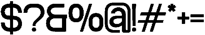 Aero Maze Medium Extra Expanded otf (500) Font OTHER CHARS