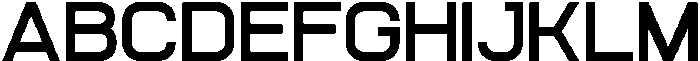 Aero Maze Semi Bold Expanded otf (600) Font UPPERCASE