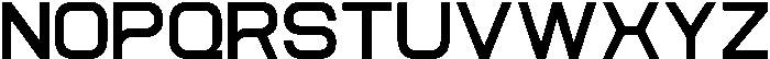 Aero Maze Semi Bold Expanded otf (600) Font LOWERCASE