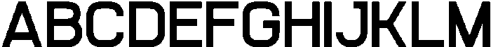 Aero Maze Semi Bold Semi Expanded otf (600) Font UPPERCASE