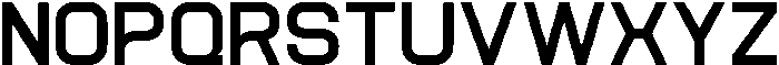 Aero Maze Semi Bold Semi Expanded otf (600) Font LOWERCASE