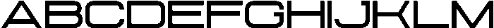 Aero Maze Semi Bold Ultra Expanded otf (600) Font UPPERCASE