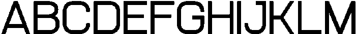 Aero Maze Semi Expanded otf (400) Font UPPERCASE