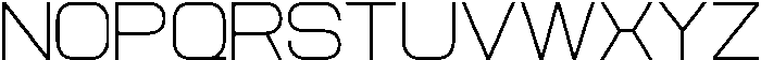 Aero Maze Thin Expanded otf (100) Font UPPERCASE