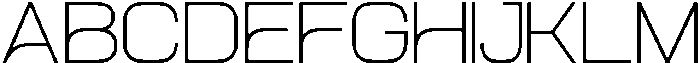Aero Maze Thin Expanded otf (100) FONT