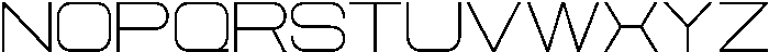 Aero Maze Thin Extra Expanded otf (100) Font UPPERCASE