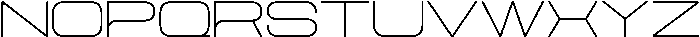 Aero Maze Thin Ultra Expanded otf (100) Font LOWERCASE