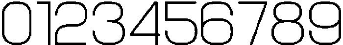 Aero Maze Thin otf (100) Font OTHER CHARS
