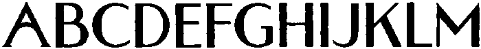 AeroClubSans Regular otf (400) Font UPPERCASE