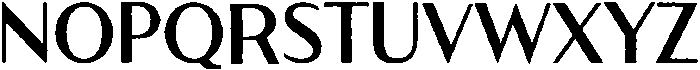 AeroClubSans Regular otf (400) Font UPPERCASE