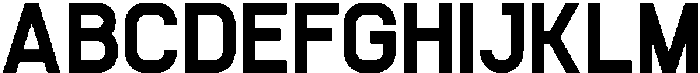 AeroMaze-Bold otf (700) Font UPPERCASE