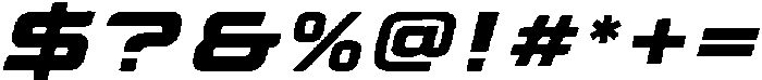 AeroX Regular ttf (400) Font OTHER CHARS
