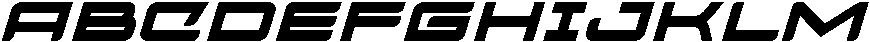 AeroX Regular ttf (400) Font UPPERCASE