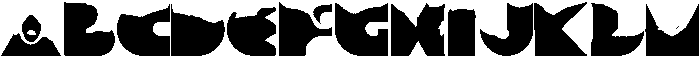 Aerochrome-alt2 Regular otf (400) Font UPPERCASE