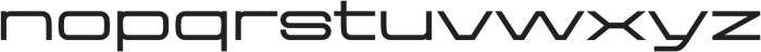 Aerodome Medium Wide otf (500) Font LOWERCASE
