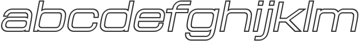 Aerodome Oblique Outline otf (400) FONT