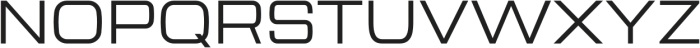 Aerodome Regular otf (400) Font UPPERCASE