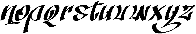 Aerolt Italic otf (400) Font LOWERCASE
