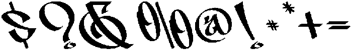 Aerolt otf (400) Font OTHER CHARS