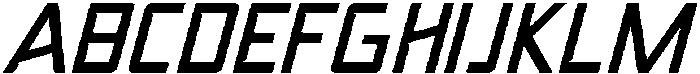 Aeromatch Regular otf (400) Font UPPERCASE