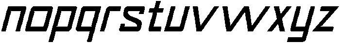 Aeromatch Regular otf (400) Font LOWERCASE