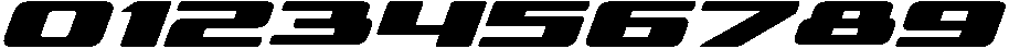 Aerox Italic otf (400) Font OTHER CHARS