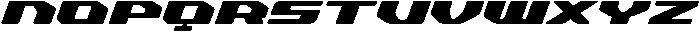 Aerox Italic otf (400) Font UPPERCASE