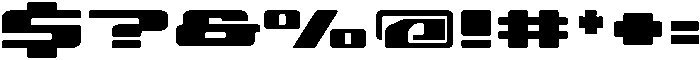 Aerox otf (400) Font OTHER CHARS