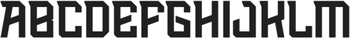 Aeroxer-Bold otf (700) Font UPPERCASE