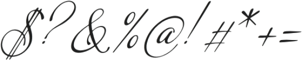 Aespa Maribell Italic otf (400) Font OTHER CHARS