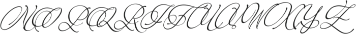 Aespa Maribell Italic otf (400) Font UPPERCASE