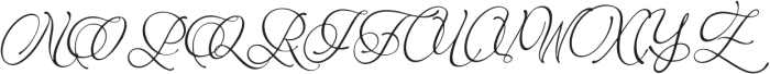 Aespa Maribell otf (400) Font UPPERCASE
