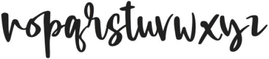 Aesstetick otf (400) Font LOWERCASE