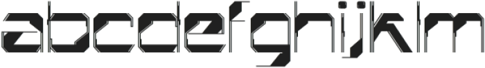 Aestero-Regular otf (400) Font LOWERCASE