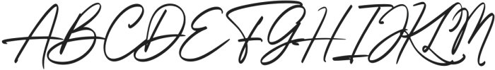 Aesthete Signature otf (400) Font UPPERCASE