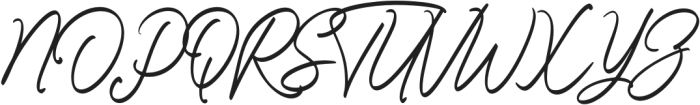 Aesthete Signature otf (400) Font UPPERCASE