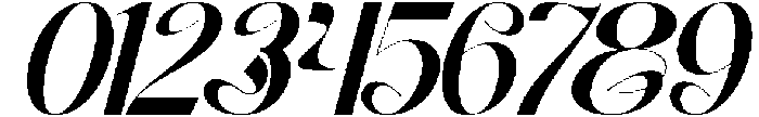Aesthetic Challenge Italic otf (400) Font OTHER CHARS
