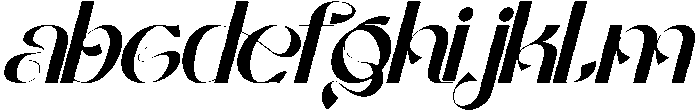Aesthetic Challenge Italic otf (400) FONT