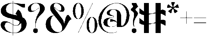 Aesthetic Challenge Regular otf (400) Font OTHER CHARS