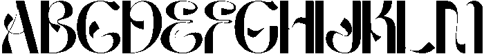 Aesthetic Challenge Regular otf (400) Font UPPERCASE