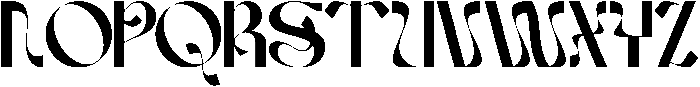 Aesthetic Challenge Regular otf (400) Font UPPERCASE
