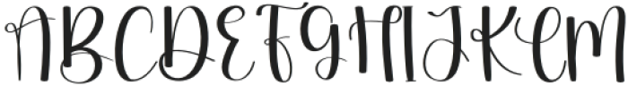 Aesthetic Havenlight Regular otf (300) Font UPPERCASE