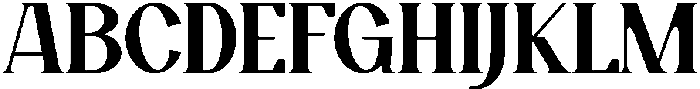 Aesthetic Mofash Regular otf (400) Font UPPERCASE