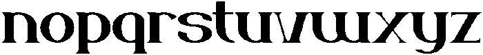 Aesthetic Mofash Regular otf (400) Font LOWERCASE
