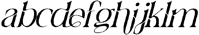 Aesthetic Reflection Italic otf (400) FONT